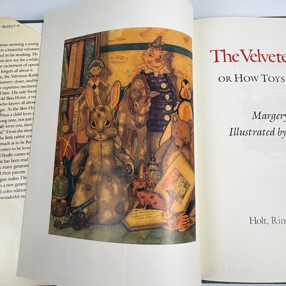 The Velveteen Rabbit Margery Williams Illustrated Michael Hague 1983 HBDJ  Book - Picture 8 of 9